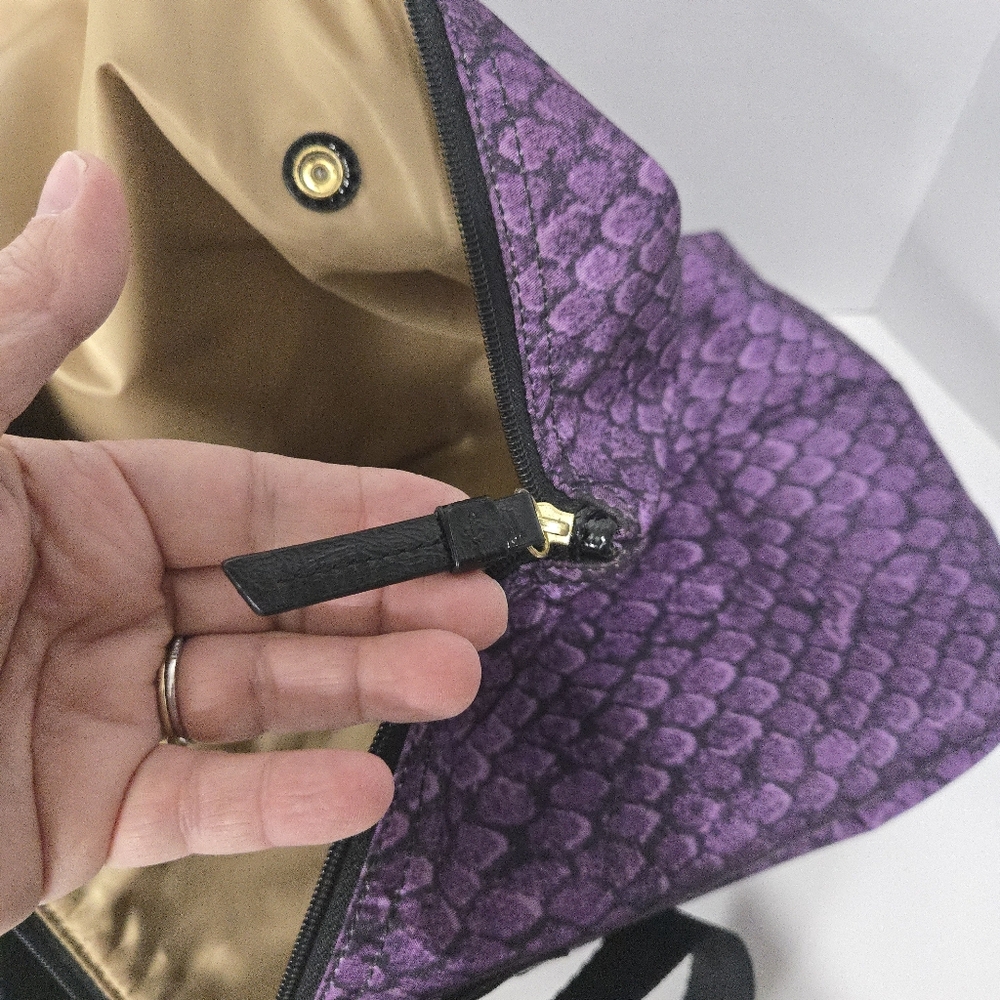 Coach purple tote bag - Picture 10 of 10